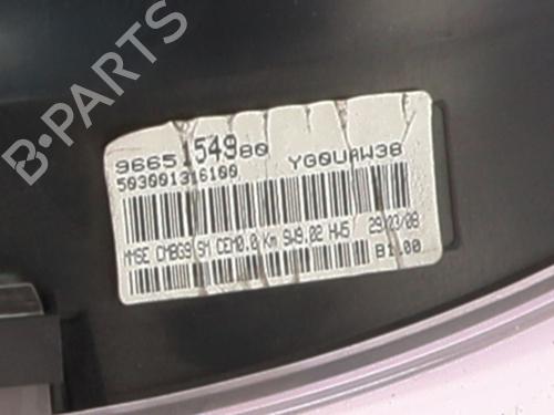 Instrument cluster PEUGEOT PARTNER MPV (5_, G_) 1.6 HDi 90 | BP30542214C47 