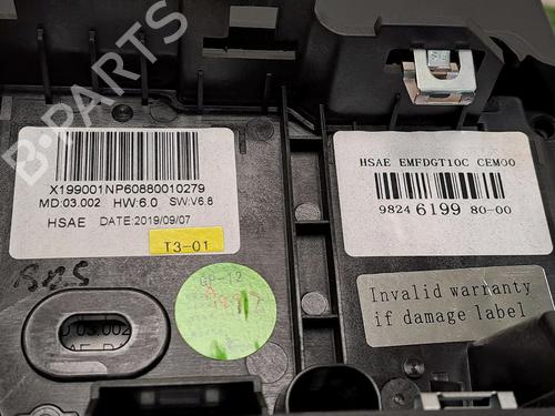 Multifunctionele display PEUGEOT 208 II (UB_, UP_, UW_, UJ_) 1.2 PureTech 100 | BP29948111C48