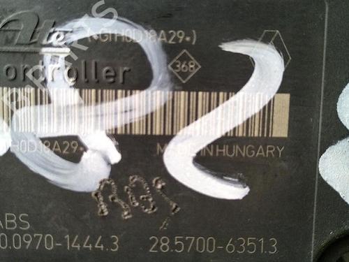 ABS pump RENAULT MEGANE III Hatchback (BZ0/1_, B3_) 1.5 dCi | BP29951699M43 