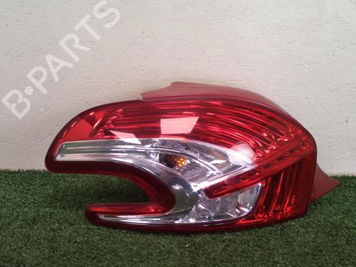 Used Left taillight PEUGEOT 208 I (CA_, CC_) 1.0 VTi (68 hp) 27530691