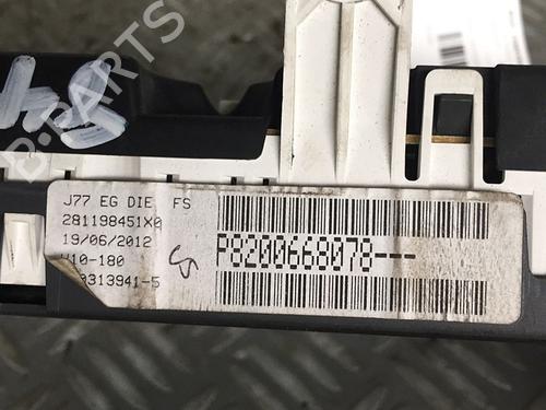 Instrument cluster RENAULT MODUS / GRAND MODUS (F/JP0_) 1.5 dCi 75 | BP30069548C47