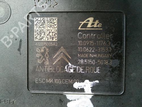 ABS pump PEUGEOT 208 I (CA_, CC_) 1.4 HDi | BP17161908M43 