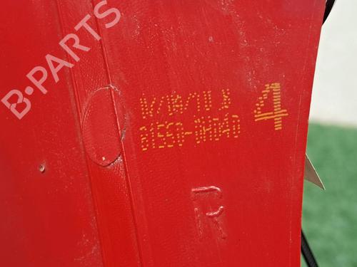 Right taillight PEUGEOT 107 (PM_, PN_) 1.0 | BP25041811C35 