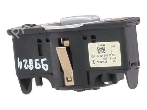 Used Headlight switch Headlight switch MERCEDES-BENZ B-CLASS Sports Tourer (W246, W242) B 180 CDI (246.200) (109 hp) 31184662 31184662