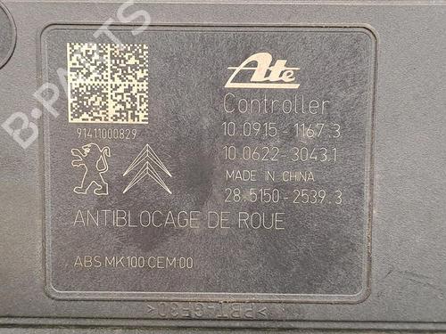 ABS pump CITROËN C3 II (SC_) 1.4 HDi 70 (SC8HZC, SC8HR0, SC8HP4) | BP30068383M43