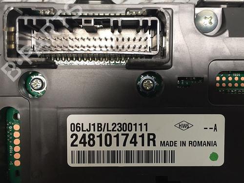 Instrument cluster RENAULT CAPTUR II (HF_) TCe 100 (HFMT) | BP30069874C47 