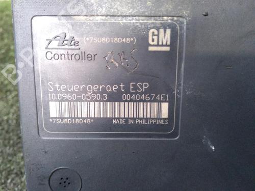 ABS pump OPEL ZAFIRA / ZAFIRA FAMILY B (A05) 1.7 CDTI (M75) | BP17158704M43 
