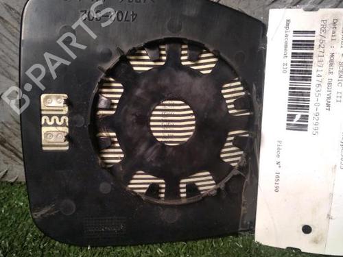 Left mirror glass RENAULT GRAND SCÉNIC III (JZ0/1_) 1.5 dCi (JZ09, JZ0D, JZ10, JZ14, JZ1G, JZ29, JZ2C) | BP30072882C148
