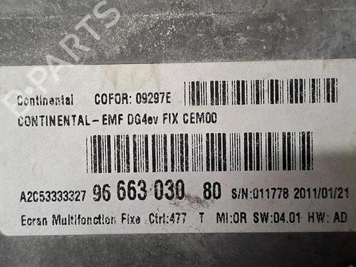 Display monitor CITROËN DS4 (NX_) 1.6 HDi 110 | BP29953031C48