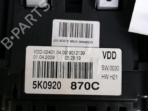 Instrument cluster VW GOLF VI (5K1) 2.0 TDI | BP37731441C47 - Image 6