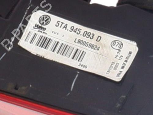 Left tailgate light VW TOURAN (5T1) 1.6 TDI | BP31760908C79