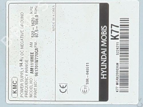 Used Radio Radio 38475955 38475955