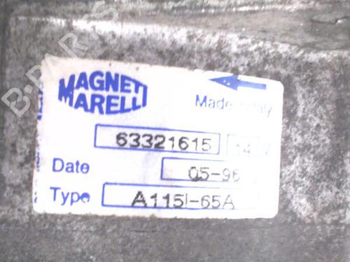 Alternator FIAT PUNTO (176_) 1.7 D | BP29951970M7