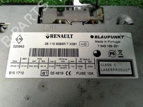 Bilradio RENAULT MEGANE III Hatchback (BZ0/1_, B3_) 1.5 dCi | BP29951700E6