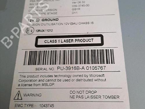 Radio CITROËN C4 II (NC_) 1.6 BlueHDi 120 | BP30063722E6  - Image 6