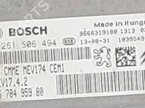 Engine control unit (ECU) CITROËN DS3 (SA_) 1.6 VTi 120 | BP37263277M57  - Image 5