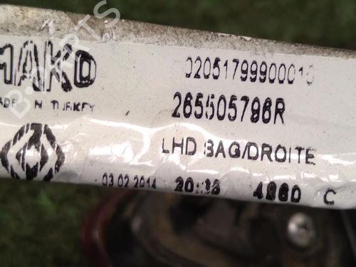 Used Right tailgate light RENAULT CLIO IV (BH_) 0.9 TCe 90 (BHNF, BHMA, BHMH, BHJK, BHJR) (90 hp) 30066009