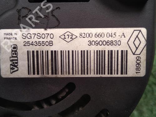 Alternator RENAULT CLIO II (BB_, CB_) 1.2 (BB0A, BB0F, BB10, BB1K, BB28, BB2D, BB2H, CB0A,... | BP27245770M7 