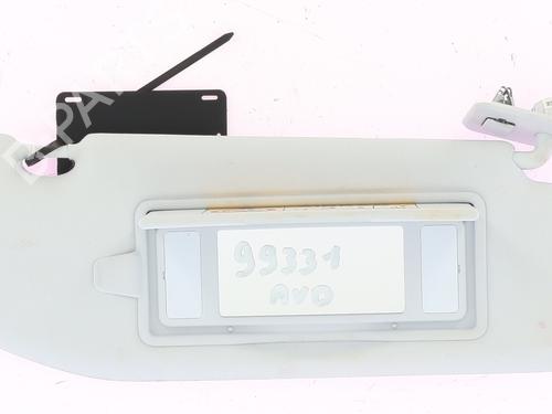 Used Right sun visor PEUGEOT 2008 I (CU_) 1.2 THP 110 / PureTech 110 (110 hp) 30542244