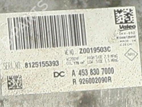 AC compressor RENAULT TWINGO III (BCM_, BCA_) 1.0 SCe 70 (BCMB) | BP32168262M34 - Image 2