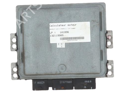 Engine control unit (ECU) RENAULT CLIO III (BR0/1, CR0/1) 1.5 dCi (BR0H, CR0H, CR1S, BR1S) | BP38921508M57 - Image 5