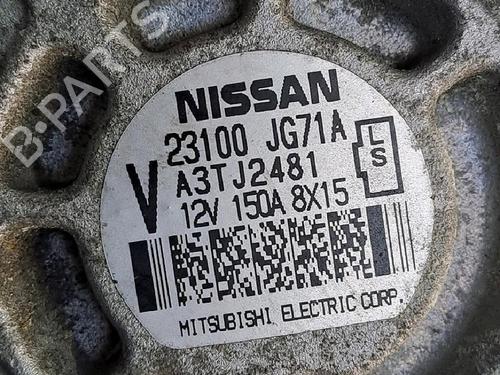Alternator NISSAN X-TRAIL II (T31) 2.0 dCi 4x4 | BP30063437M7 