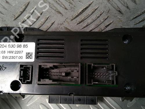 Used Climate control MERCEDES-BENZ C-CLASS (W204) C 220 CDI (204.008) (170 hp) 30070607