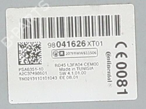Used Radio Radio CITROËN DS3 (SA_) 1.6 HDi 115 (114 hp) 40525384 40525384