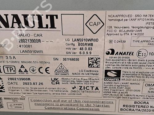 Radio DACIA SANDERO III 1.0 TCe 90 | BP30063982E6 - Image 5