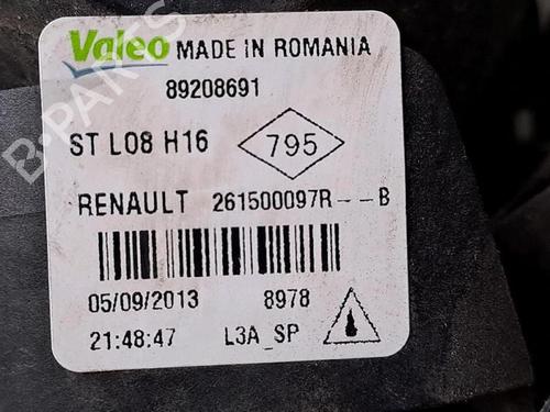 Left front fog light RENAULT SCÉNIC III (JZ0/1_) 1.5 dCi | BP30076682C30 