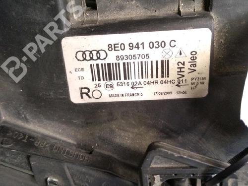 Højre forlygte AUDI A4 B6 (8E2) 1.9 TDI | BP11409153C29 