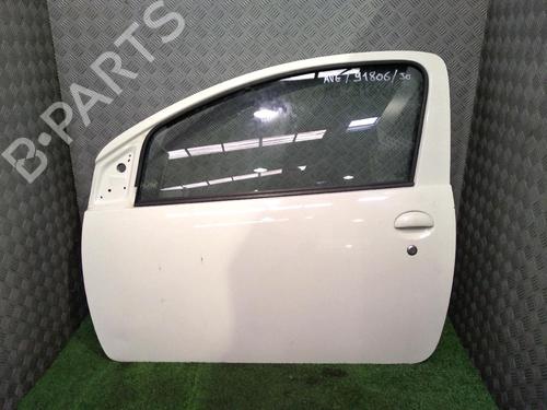 Used Left front door TOYOTA AYGO (_B1_) 1.4 D-4D (WNB10_, WNB10R) (54 hp) 13886157