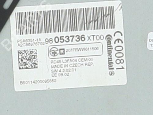 Radio CITROËN C3 II (SC_) 1.2 VTi 82 | BP32727478E6 - Image 4