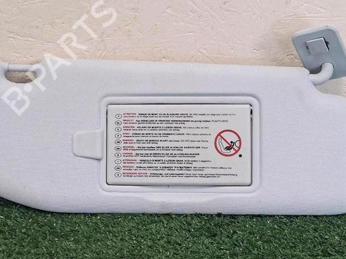 Used Right sun visor PEUGEOT 208 I (CA_, CC_) 1.2 VTI 82 (82 hp) 29947230