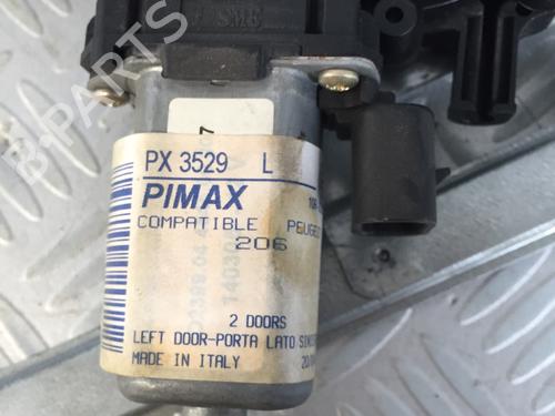 Front left window mechanism PEUGEOT 206 Hatchback (2A/C) 1.9 D | BP13887284C22 