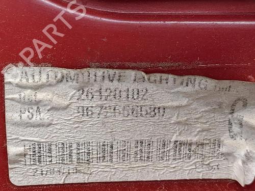 Left taillight PEUGEOT 5008 (0U_, 0E_) 2.0 HDi 150 / BlueHDi 150 | BP29948449C34 