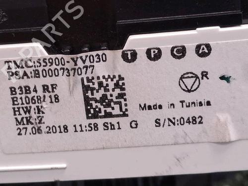 Climate control CITROËN C1 II (PA_, PS_) 1.0 VTi 68 | BP29947795I5