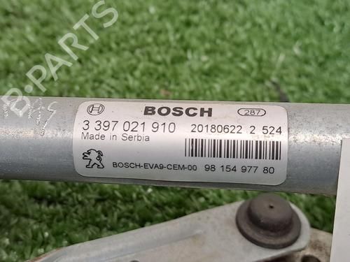 Front wiper motor PEUGEOT 2008 I (CU_) 1.2 THP 110 / PureTech 110 | BP25830176M29 
