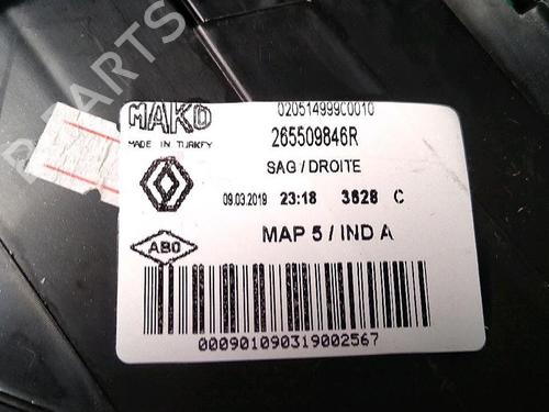 Right taillight RENAULT CLIO IV (BH_) 0.9 TCe 75 (BHNP) | BP30073263C35 