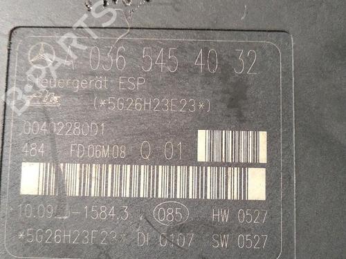 ABS pump MERCEDES-BENZ C-CLASS Coupe (CL203) C 220 CDI (203.708) | BP30076079M43