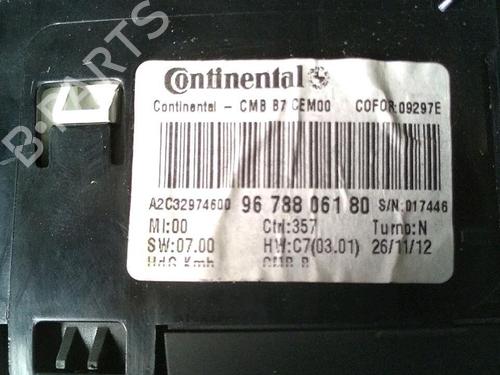 Instrument cluster CITROËN DS4 (NX_) 2.0 HDi 165 | BP29950887C47