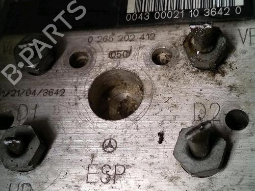 ABS pump MERCEDES-BENZ A-CLASS (W168) A 190 (168.032, 168.132) | BP30076445M43
