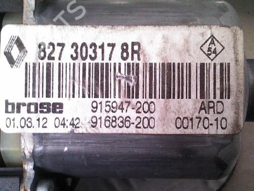 Used Rear right window mechanism RENAULT SCÉNIC III (JZ0/1_) 1.5 dCi (110 hp) 29949059