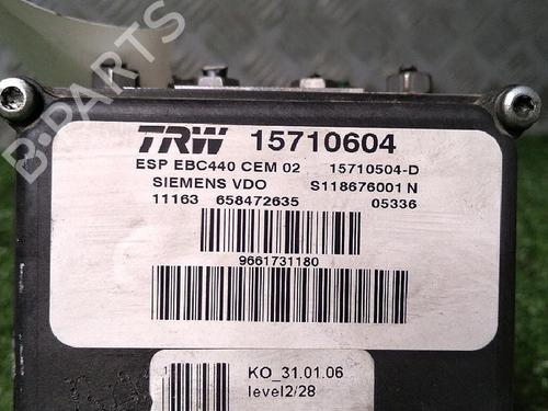 Used ABS pump PEUGEOT 407 (6D_) 2.0 HDi 135 (6DRHRH, 6DRHRE, 6DRHRG, 6DRHRJ) (136 hp) 30075834