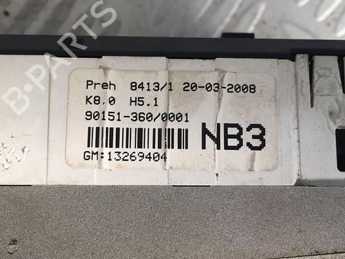 Climate control OPEL ZAFIRA / ZAFIRA FAMILY B (A05) 1.9 CDTI (M75) | BP30070182I5