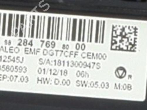 Display Display PEUGEOT 308 SW II (LC_, LJ_, LR_, LX_, L4_) 1.5 BlueHDi 130 (131 hp) 33849196 33849196