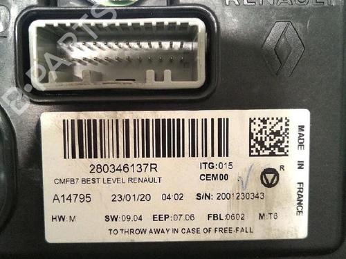 Display monitor RENAULT CLIO V (B7_) 1.0 TCe 100 (B7MT) | BP29953321C48