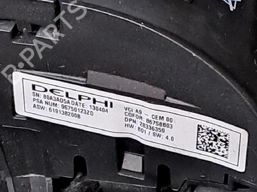 Steering wheel PEUGEOT 208 I (CA_, CC_) 1.6 HDi | BP22540912C49 