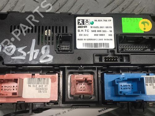 Climate control PEUGEOT 407 (6D_) 1.6 HDi 110 (6D9HZC, 6D9HYC) | BP30069665I5 