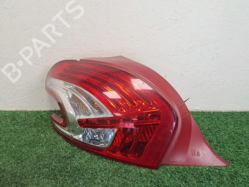 Used Left taillight PEUGEOT 208 I (CA_, CC_) 1.4 HDi (68 hp) 25930232